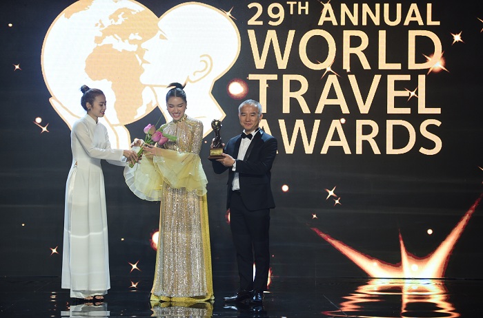 Ông Nguyễn Bá Luân – Tống Giám đốc TNH Hotels & Resorts, đơn vị đầu tư và vận hành SOJO Hotels nhận Giải thưởng danh giá của ngành Du lịch Thế giới - World Travel Awards 2022